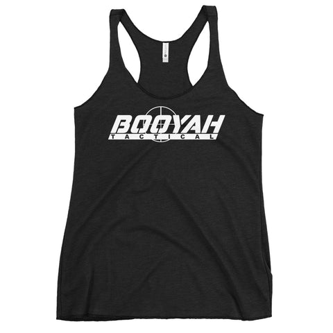 Women's Booyah Logo Tank Top (White)